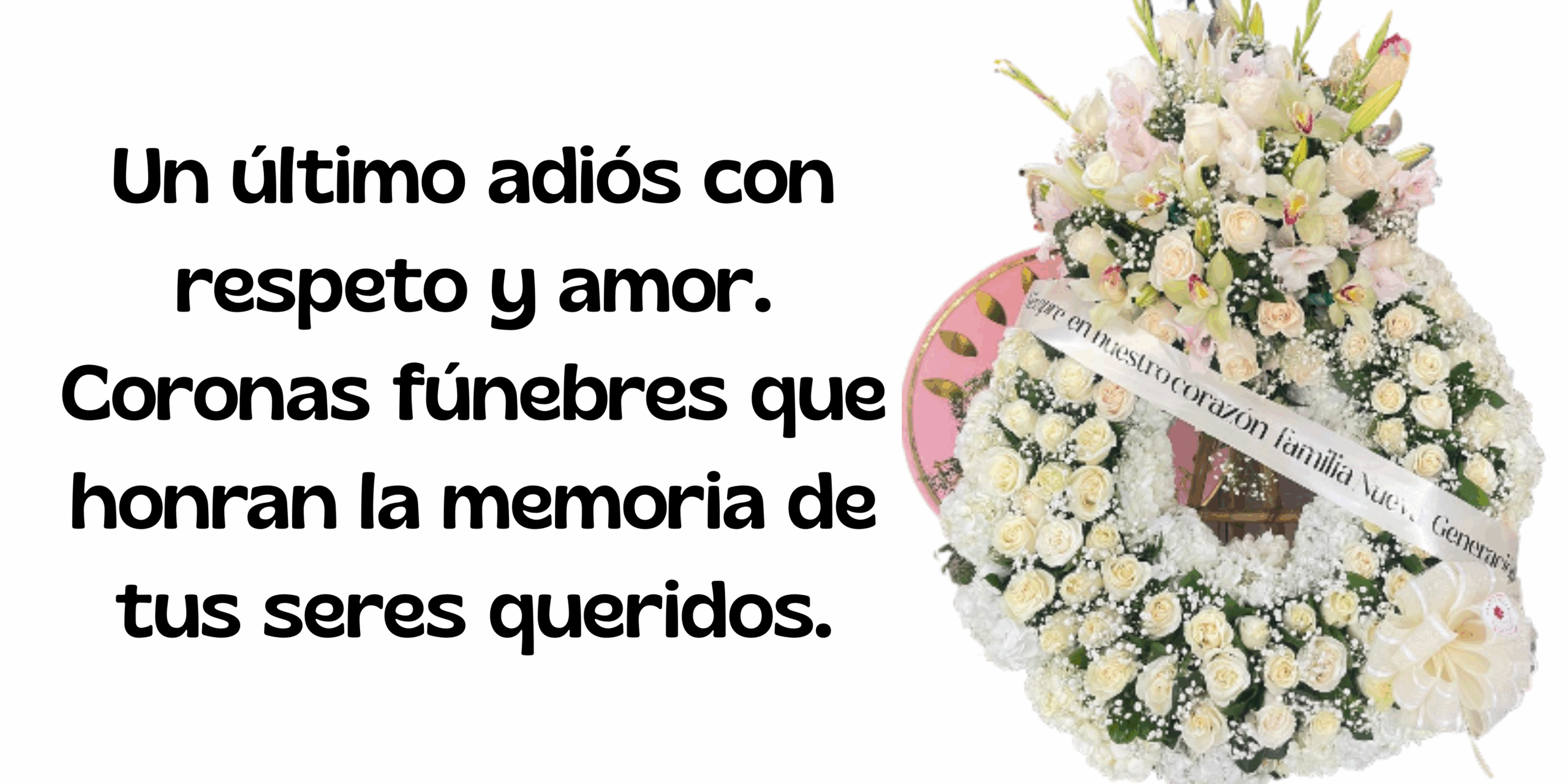 Arreglos funebres Bello